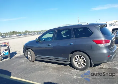 2014 Nissan Pathfinder Sl z USA, uszkodzony, nr VIN 5N1AR2MM6EC680717